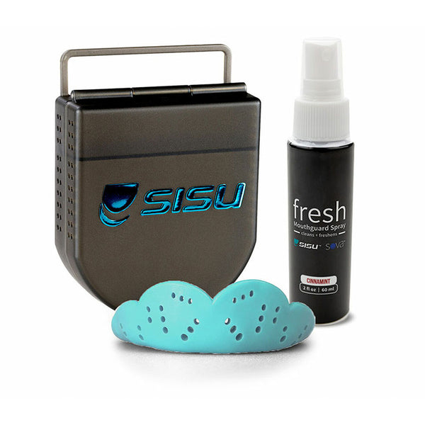 SISU MAX 2.4mm Mouthguard Bundle with Case and Fresh Spray