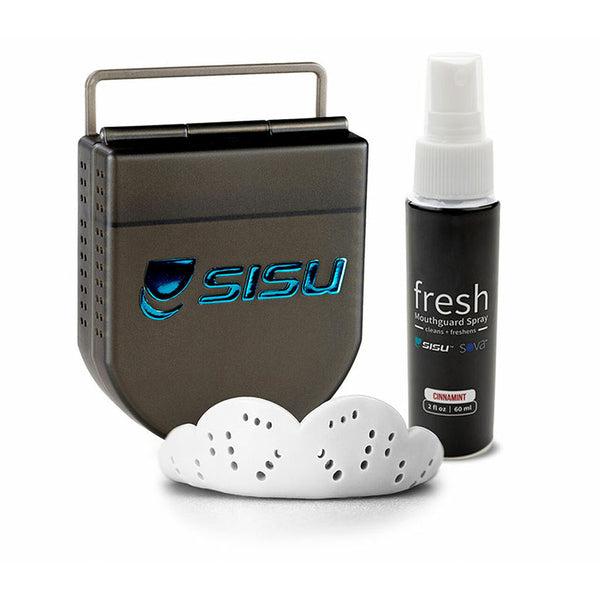 SISU MAX 2.4mm Mouthguard Bundle with Case and Fresh Spray